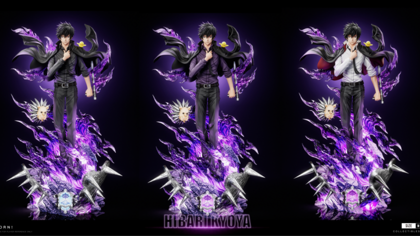 Katekyo Hitman Reborn Floating Light Studio Kyoya Hibari 1/6 Resin Statue