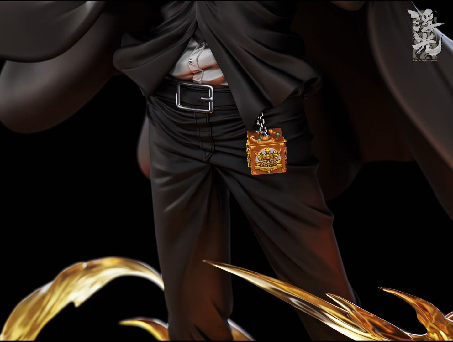 Katekyo Hitman Reborn Floating Light Studio Tsunayoshi Sawada Resin Statue