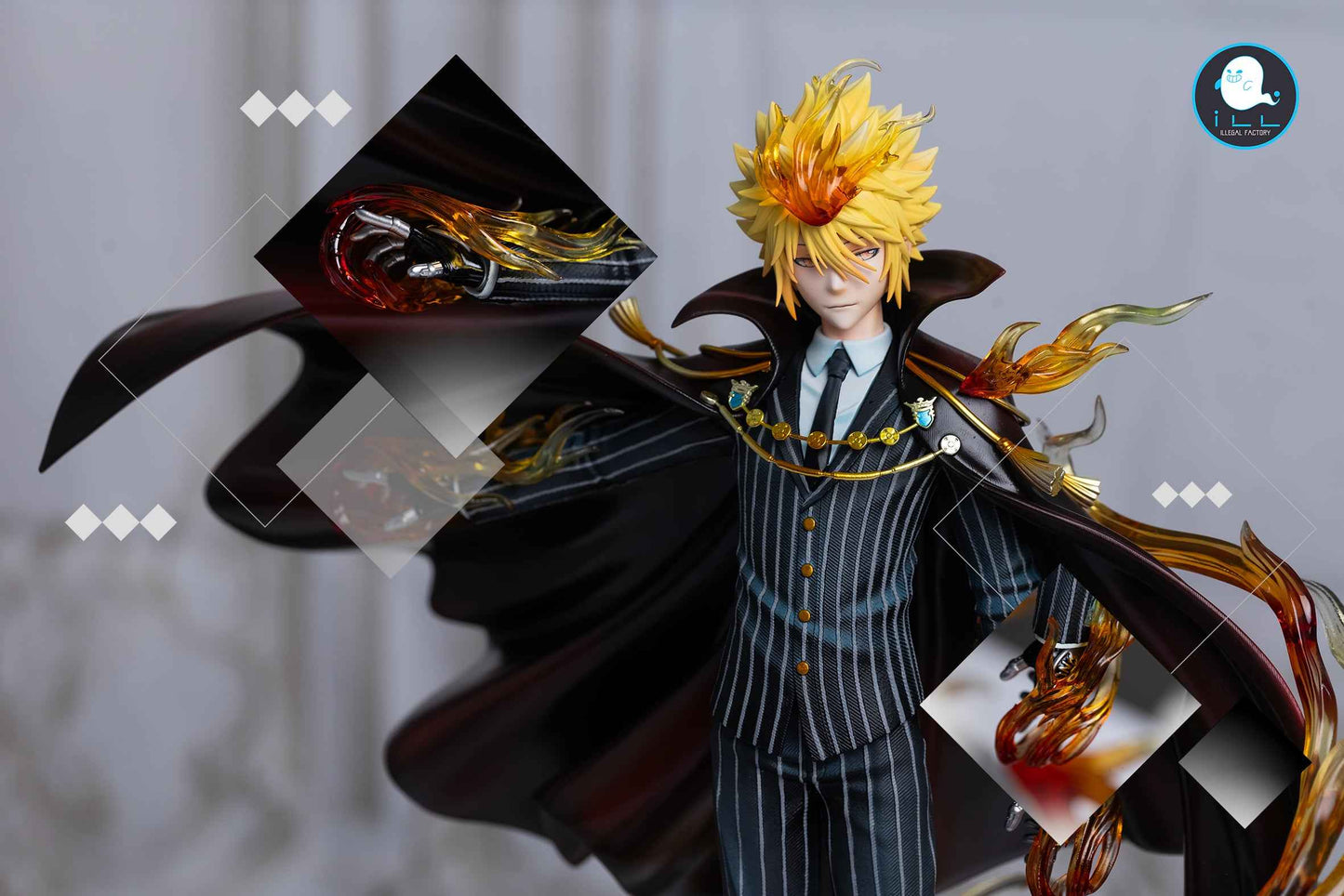 Katekyo Hitman Reborn ILLegal Factory Studio Tsunayoshi Sawada Resin Statue