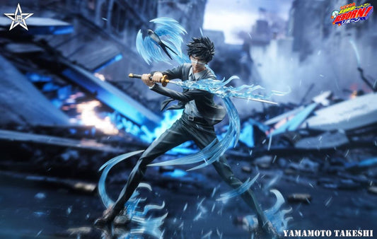 Katekyo Hitman Reborn Star Studio Yamamoto Takeshi 1/6 Resin Statue