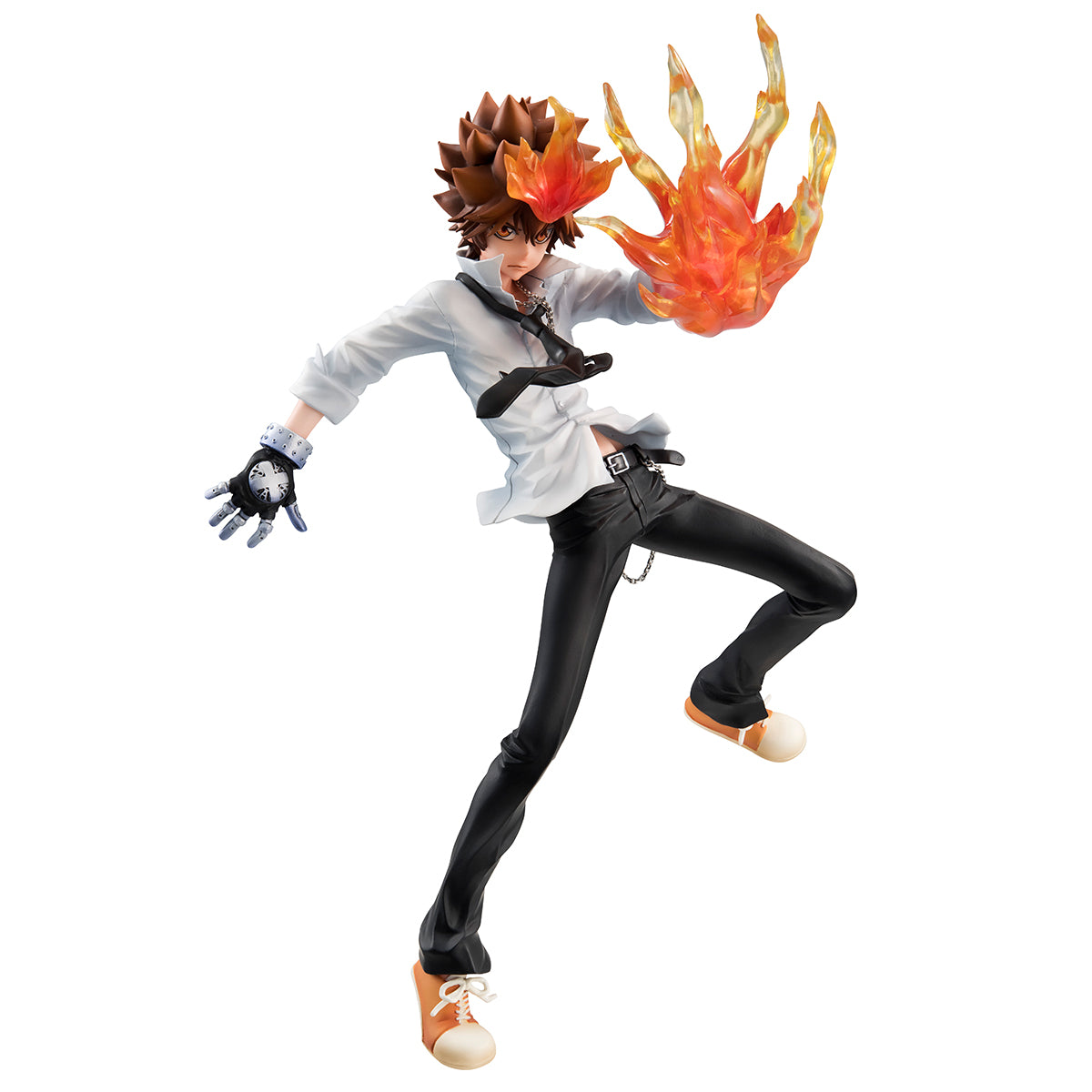 Katekyo Hitman Reborn MegaHouse Tsuna Sawada & Kyoya Hibari Set G.E.M. Licensed PVC Figure