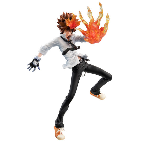 Katekyo Hitman Reborn MegaHouse Tsuna Sawada & Kyoya Hibari Set G.E.M. Licensed PVC Figure