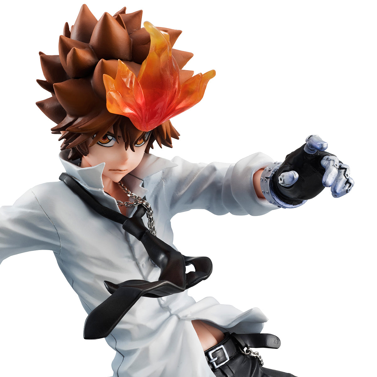 Katekyo Hitman Reborn MegaHouse Tsuna Sawada & Kyoya Hibari Set G.E.M. Licensed PVC Figure