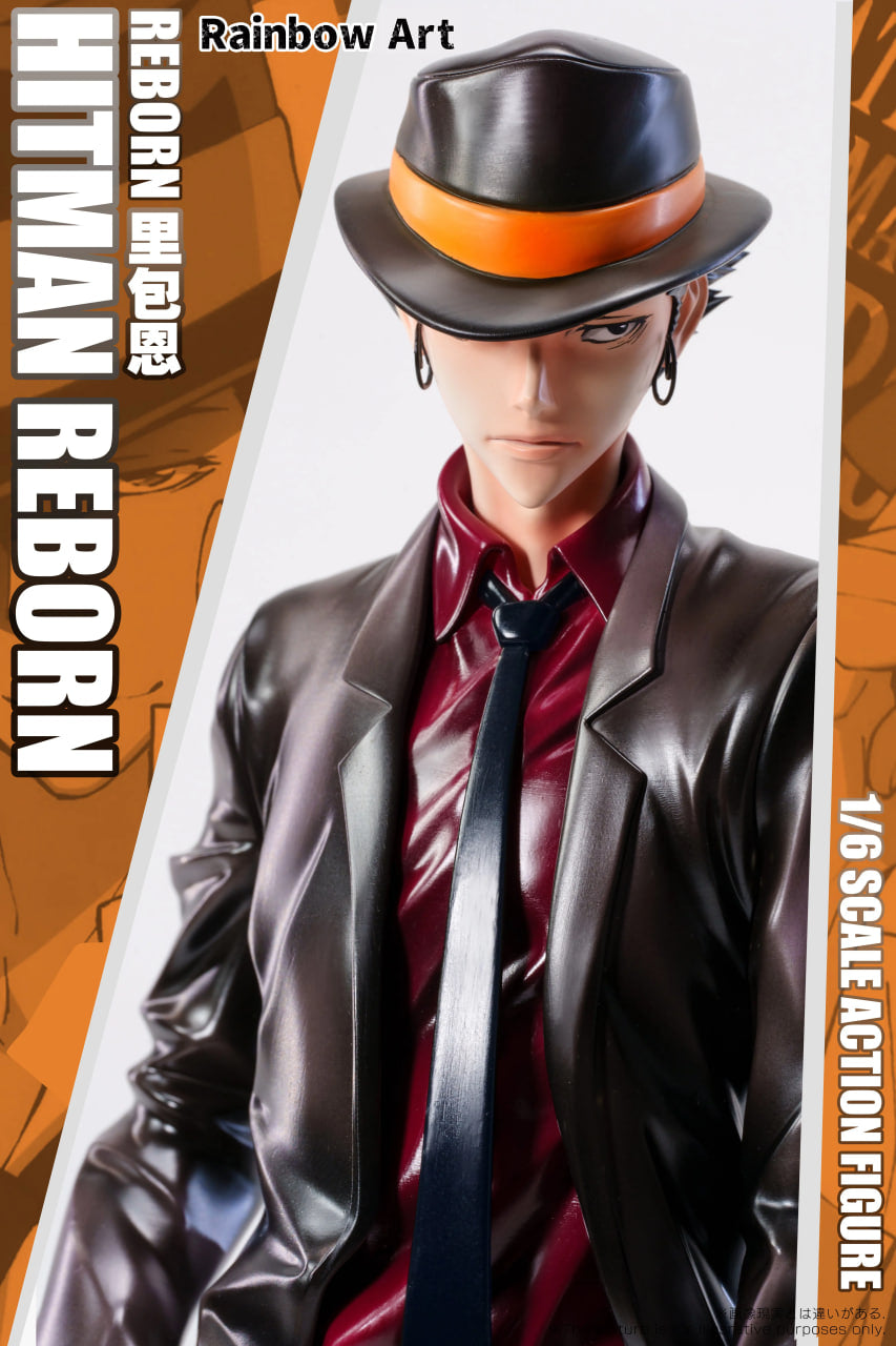 Katekyo Hitman Reborn Rainbow Art Studio Arcobaleno Series Reborn Resin Statue