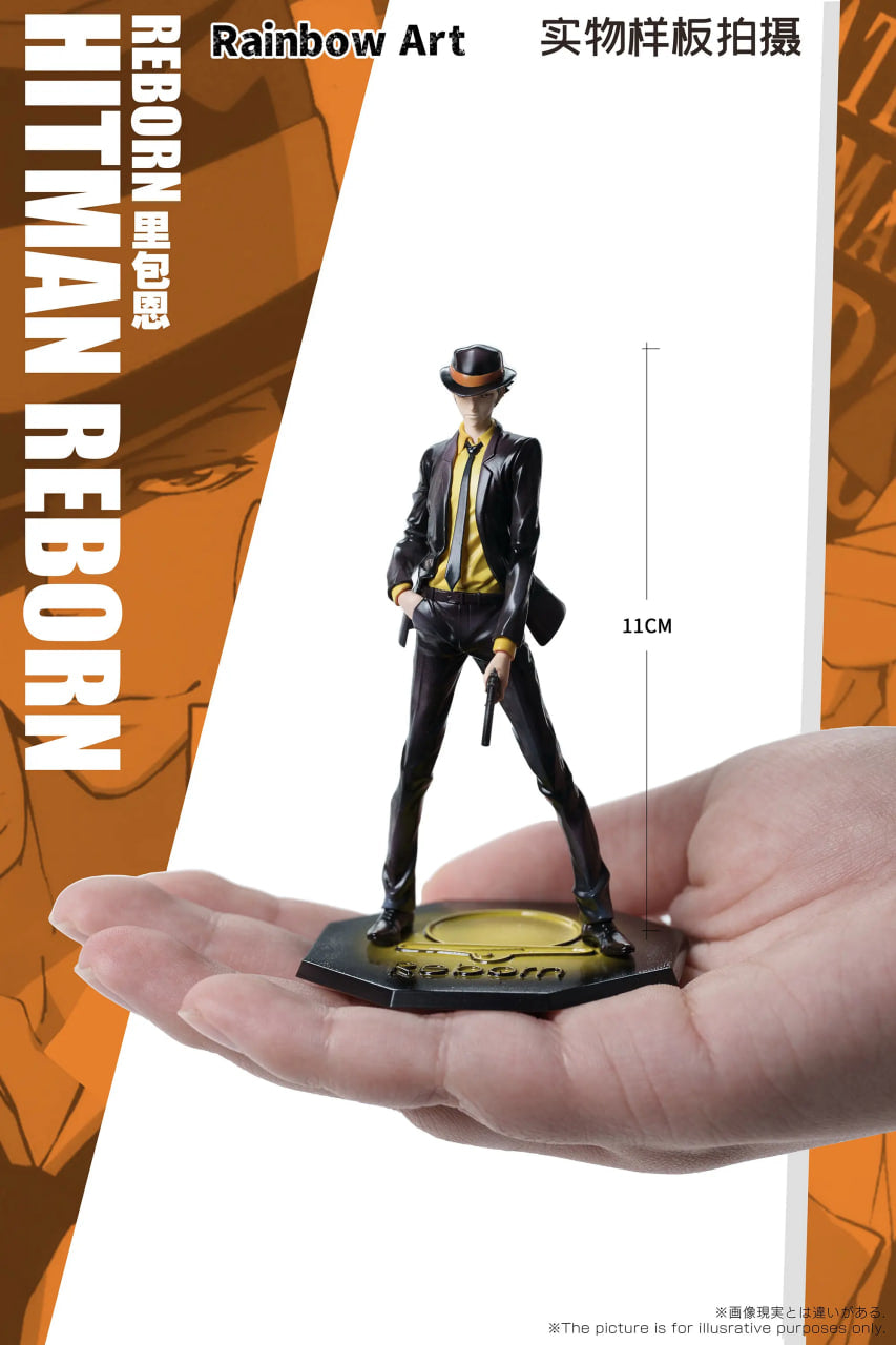 Katekyo Hitman Reborn Rainbow Art Studio Arcobaleno Series Reborn Resin Statue