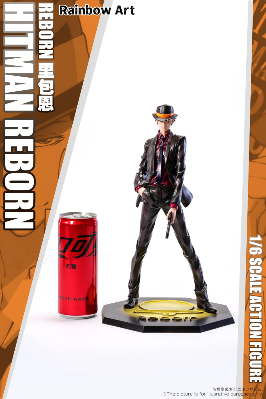 Katekyo Hitman Reborn Rainbow Art Studio Arcobaleno Series Reborn Resin Statue