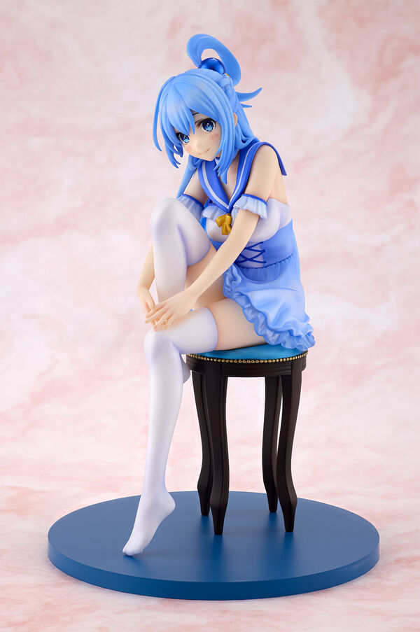 KonoSuba: God's Blessing on This Wonderful World! Kadokawa Aqua KDcolle Light Novel Negligee ver. Licensed PVC Figure