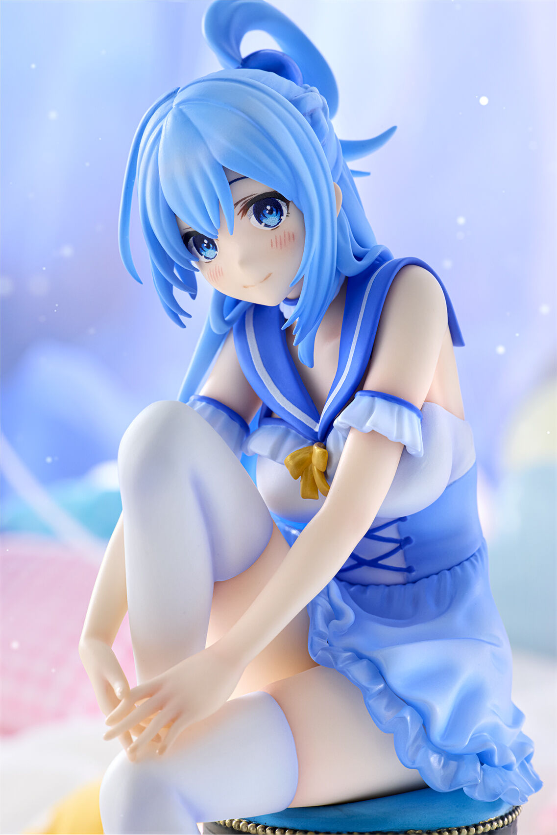 KonoSuba: God's Blessing on This Wonderful World! Kadokawa Aqua KDcolle Light Novel Negligee ver. Licensed PVC Figure