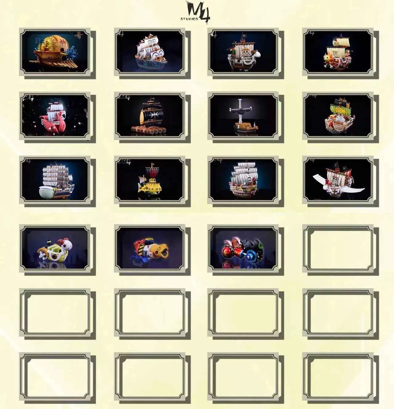 One Piece ~ M4 Studio ~ Kurosai FR-U IV motorcycle ~ Resin Statue - Santoryu Resins Collectors