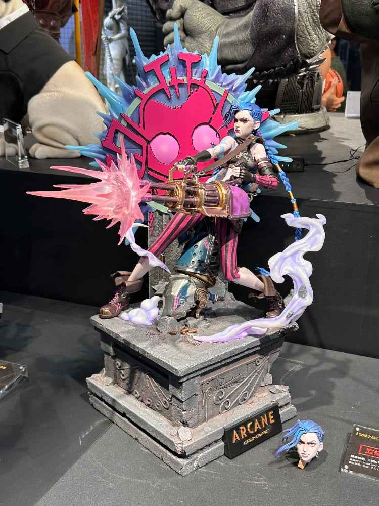 League of Legends Infinity Studio Arcane II Jinx 1/4 Licesensed Resin Statue