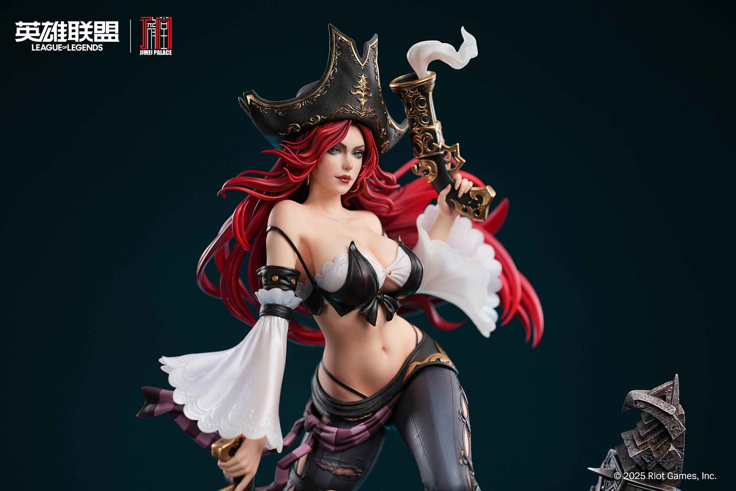 League of Legends Jimei Palace Studio Bounty Hunter Miss Fortune 1/6 Licensed Resin Statue