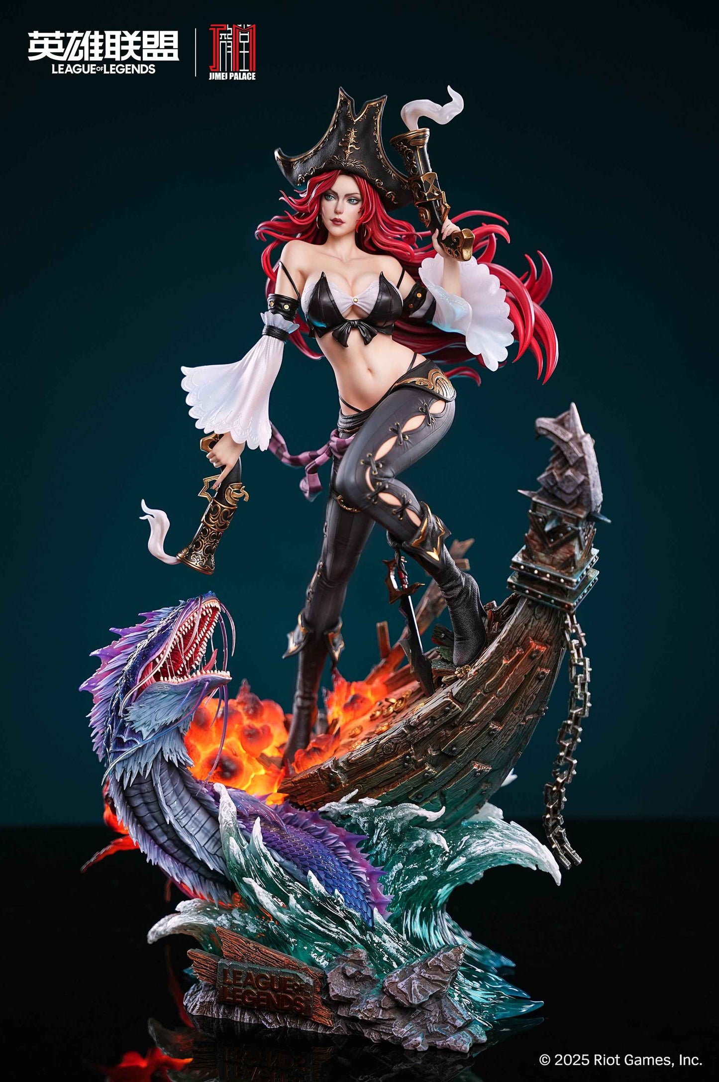 League of Legends Jimei Palace Studio Bounty Hunter Miss Fortune 1/6 Licensed Resin Statue