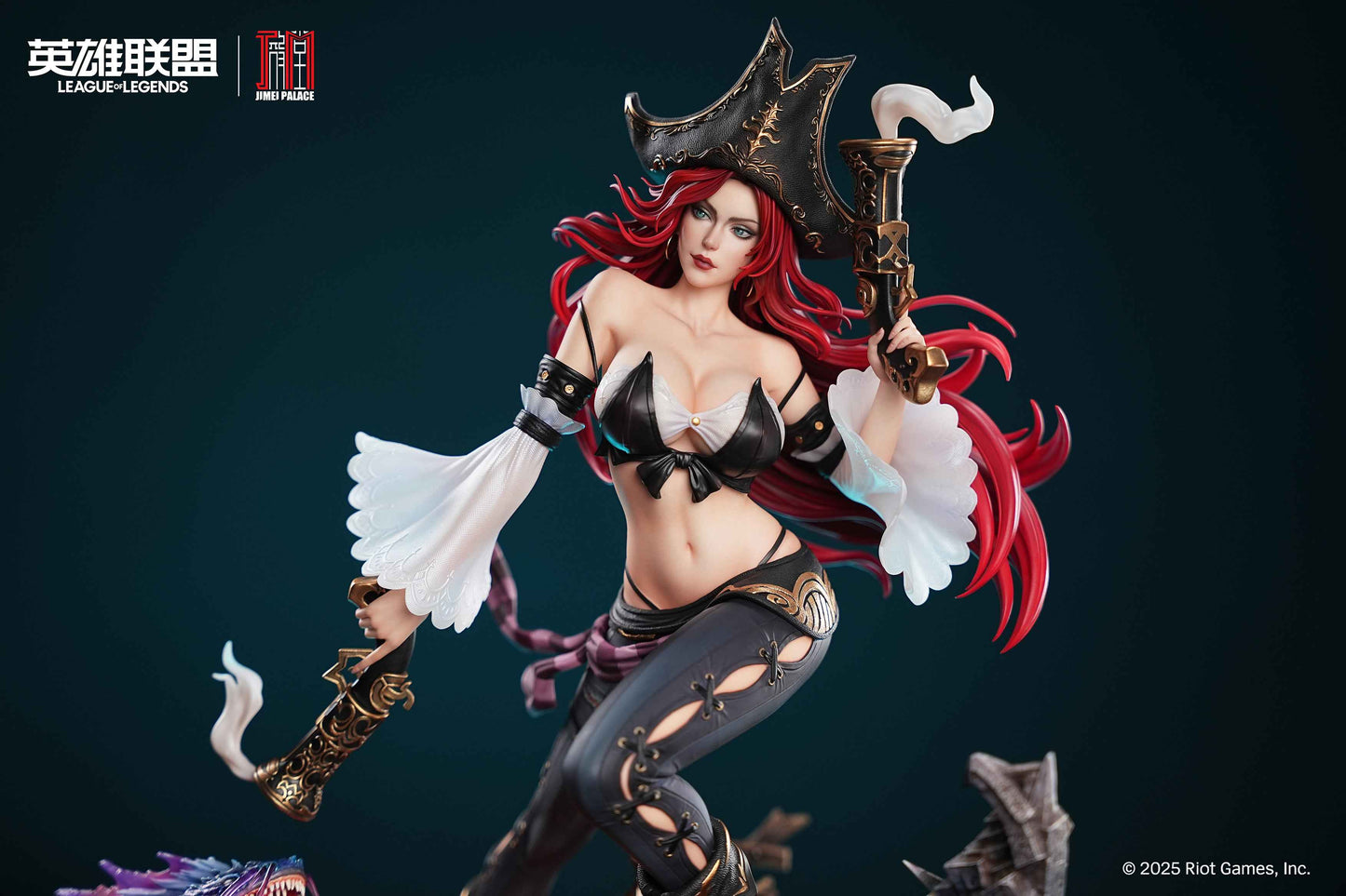League of Legends Jimei Palace Studio Bounty Hunter Miss Fortune 1/6 Licensed Resin Statue