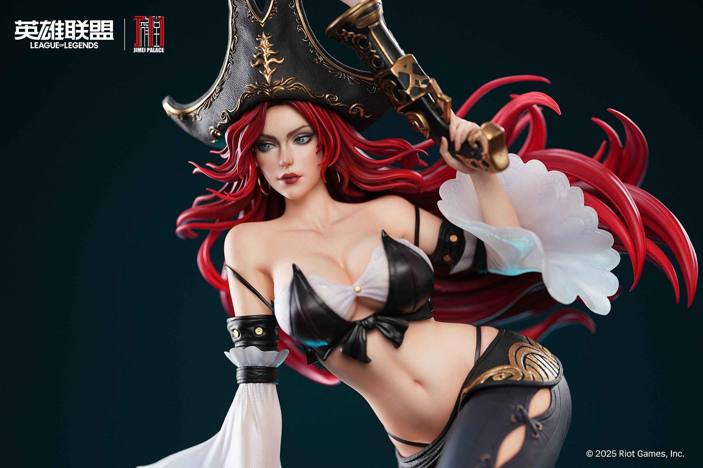 League of Legends Jimei Palace Studio Bounty Hunter Miss Fortune 1/6 Licensed Resin Statue