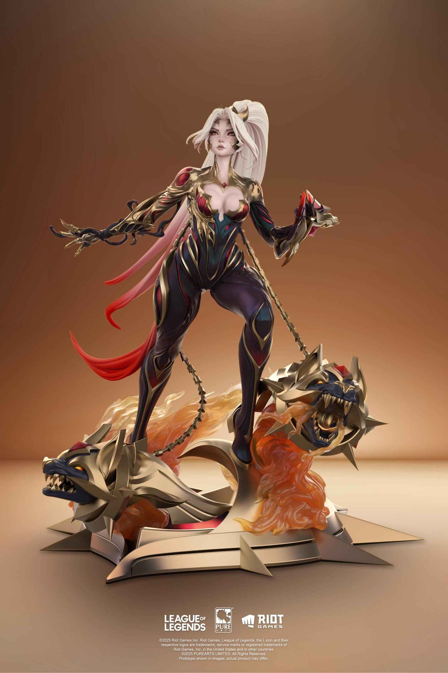 League of Legends PureArts Studio Immortal Kai'Sa Cassiopeia Licensed Resin PVC Statue