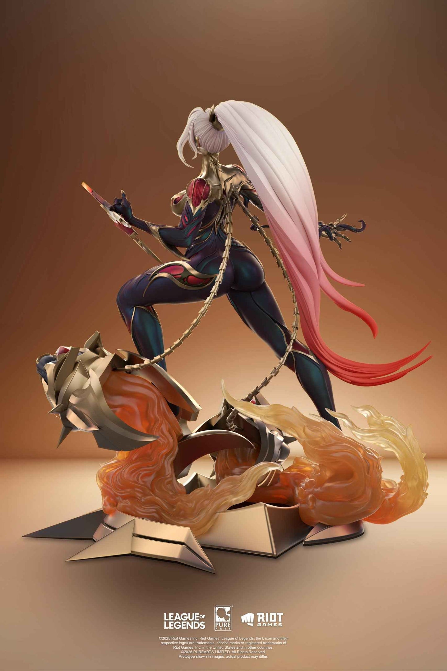 League of Legends PureArts Studio Immortal Kai'Sa Cassiopeia Licensed Resin PVC Statue