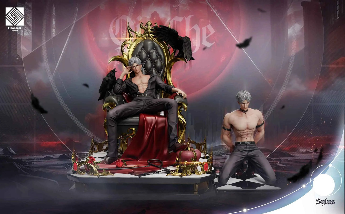 Love and Deepspace Fibonacci Studio Bespoke Otome Series Sylus 1/4 Resin Statue