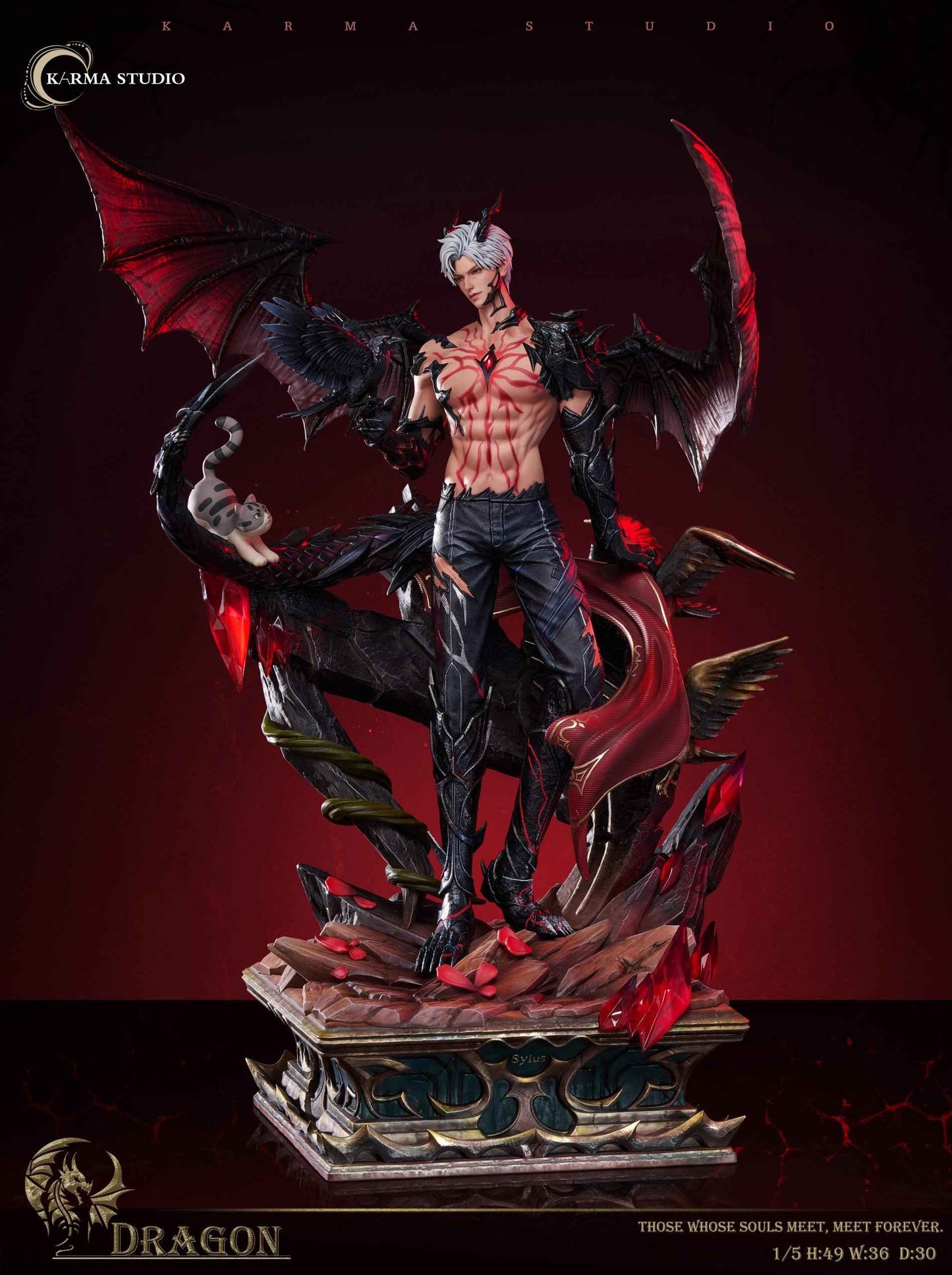 Love and Deepspace KARMA studio Otome private statue Dragon Sylus Resin Statue