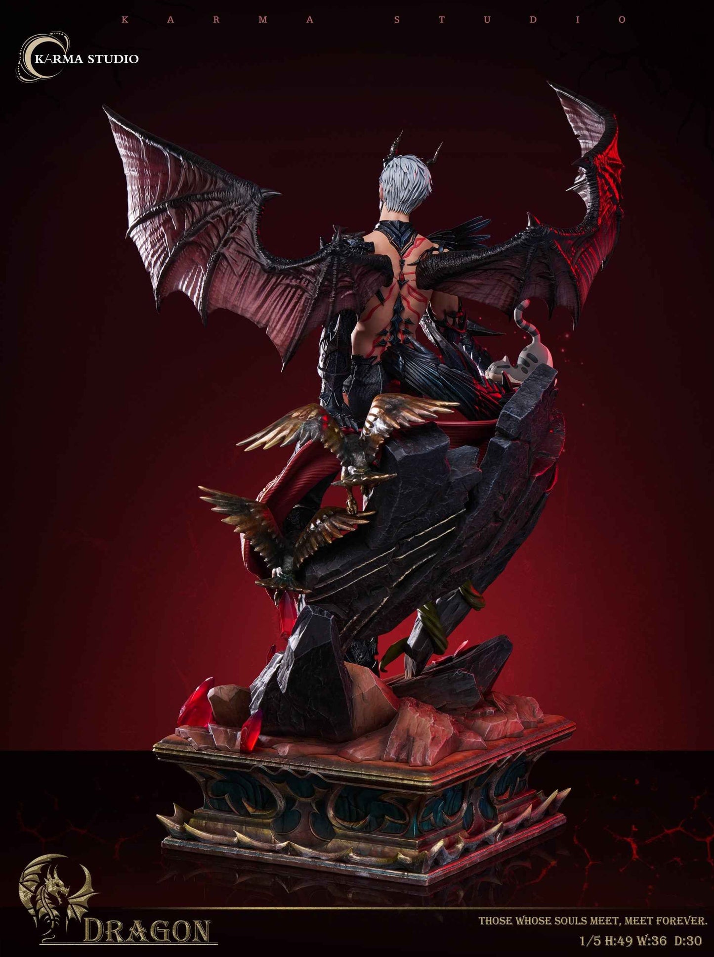 Love and Deepspace KARMA studio Otome private statue Dragon Sylus Resin Statue