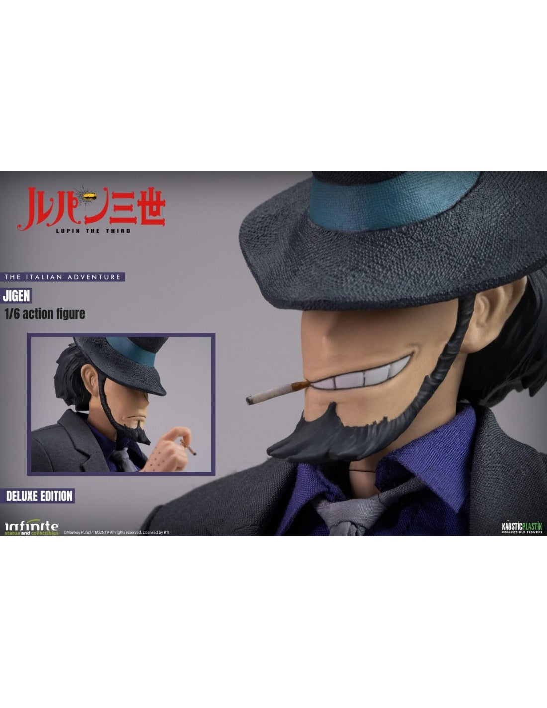 Lupin the Third Infinite Statue Daisuke Jigen Licensed Action Figure