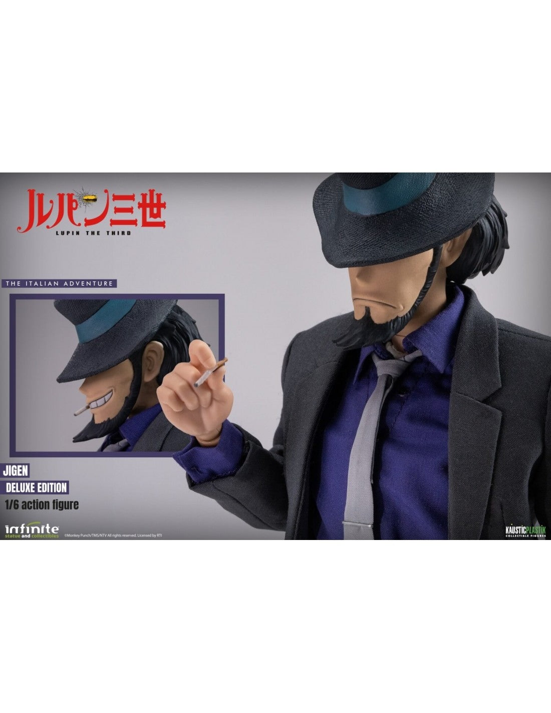 Lupin the Third Infinite Statue Daisuke Jigen Licensed Action Figure