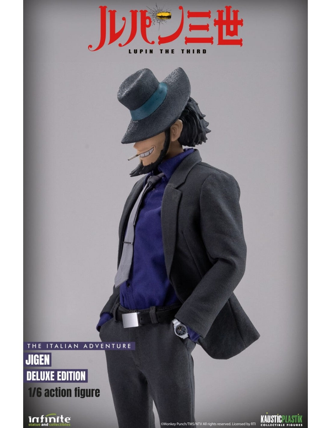 Lupin the Third Infinite Statue Daisuke Jigen Licensed Action Figure