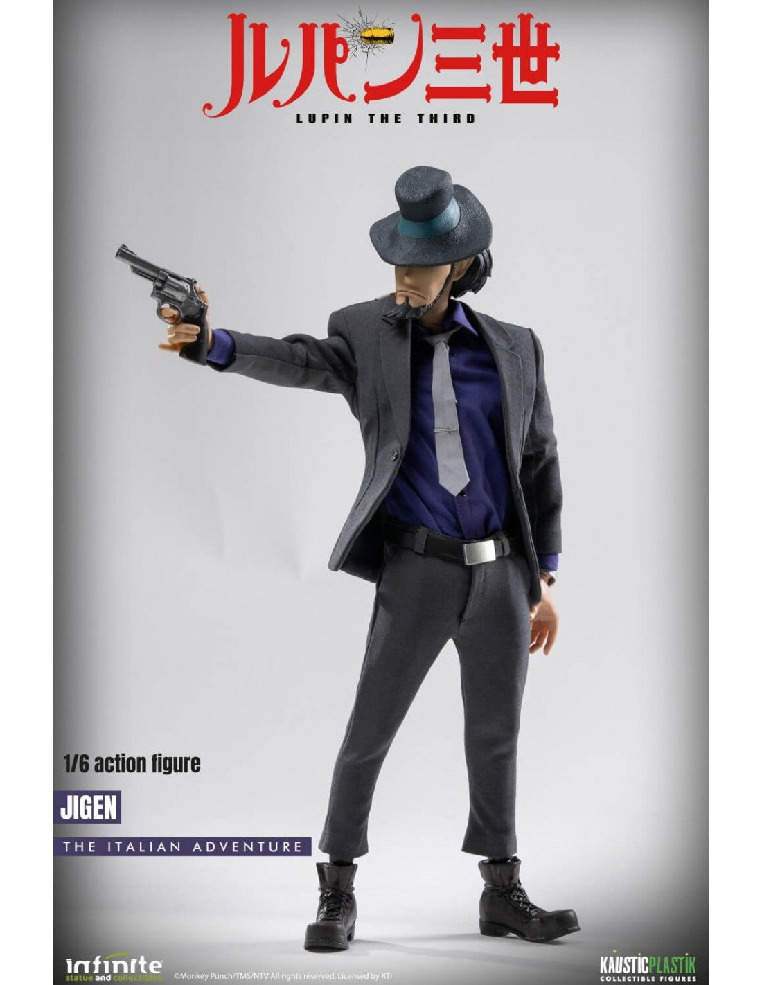Lupin the Third Infinite Statue Daisuke Jigen Licensed Action Figure