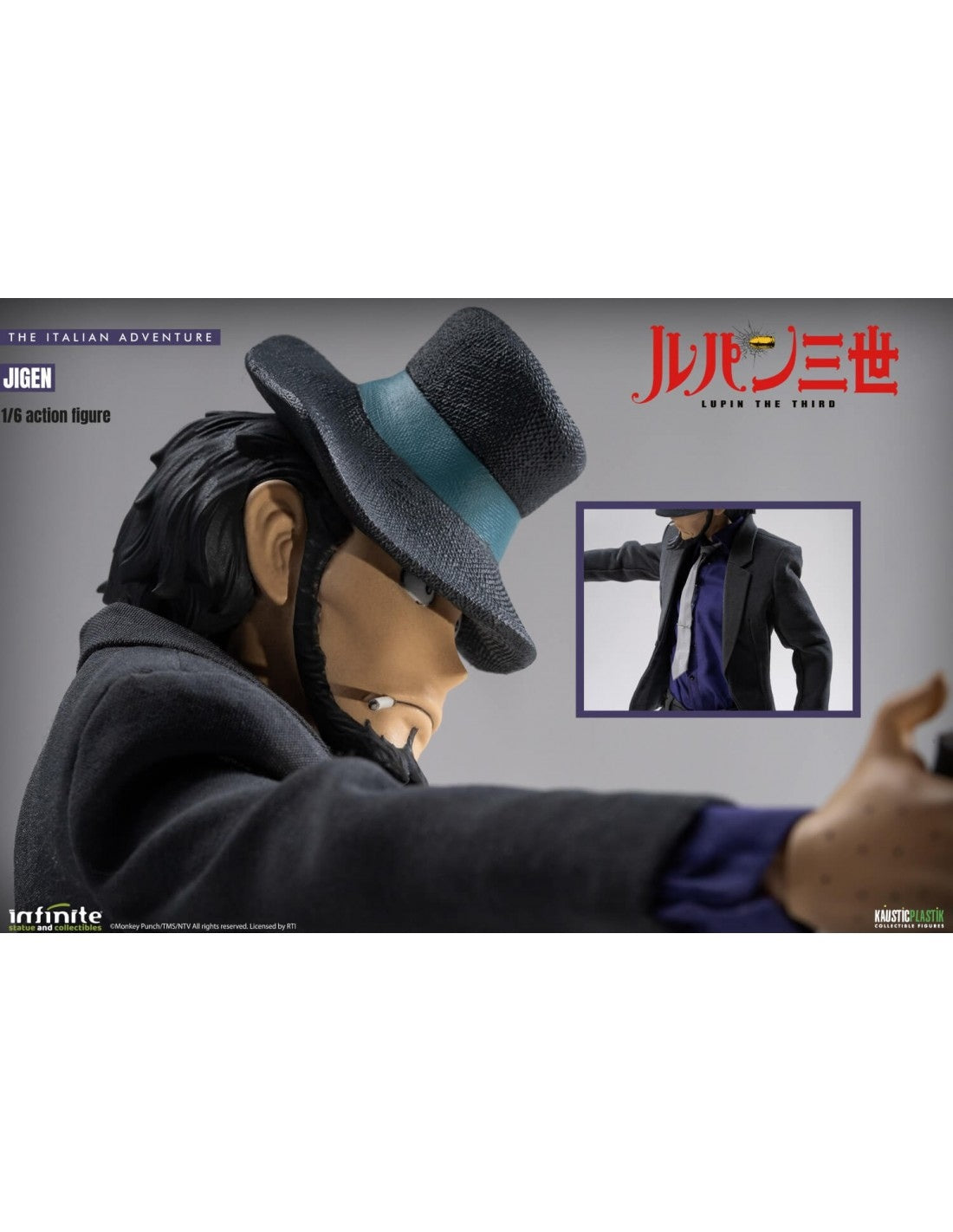 Lupin the Third Infinite Statue Daisuke Jigen Licensed Action Figure