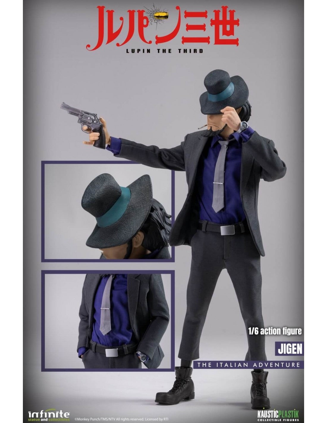 Lupin the Third Infinite Statue Daisuke Jigen Licensed Action Figure