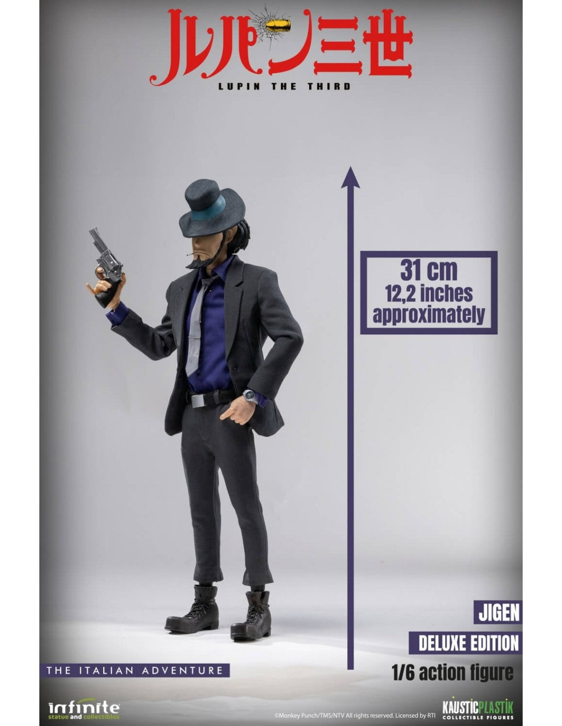 Lupin the Third Infinite Statue Daisuke Jigen Licensed Action Figure
