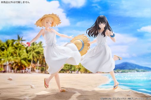Lycoris Recoil Bell Fine Chisato Nishikigi & Takina Inoue White Dress Licensed PVC Figure