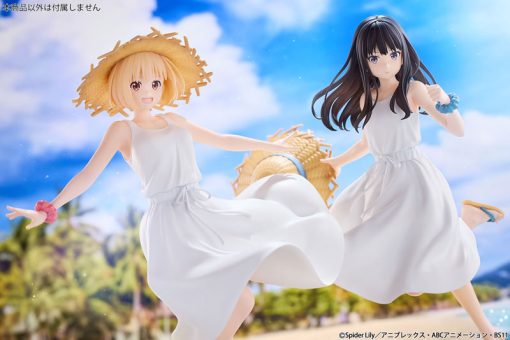 Lycoris Recoil Bell Fine Chisato Nishikigi & Takina Inoue White Dress Licensed PVC Figure