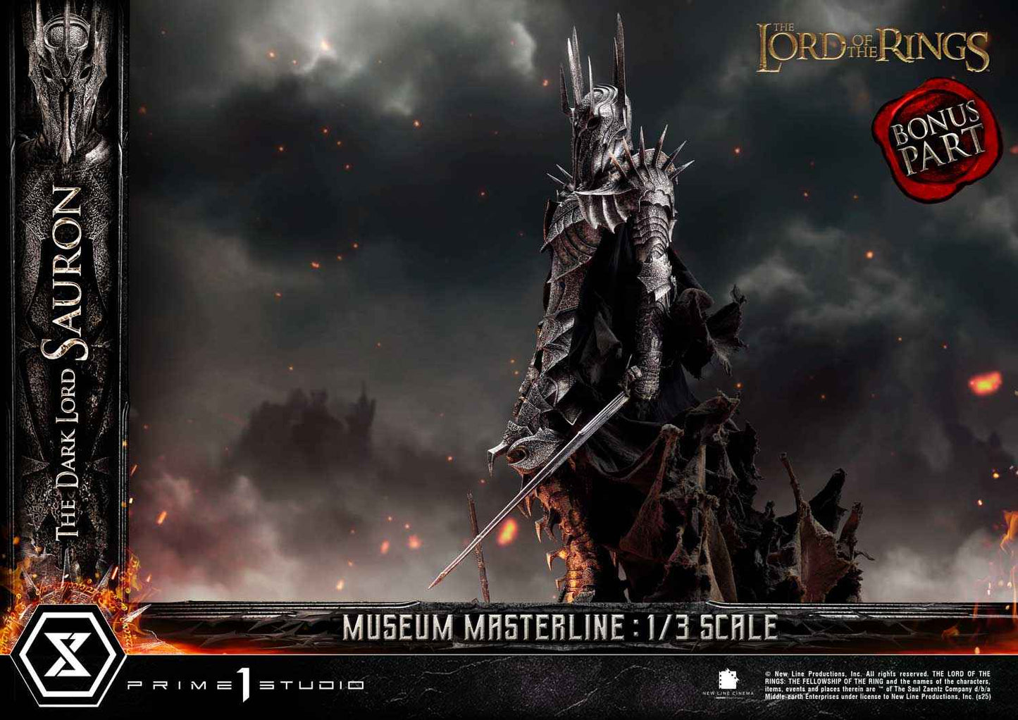 Lord of the Rings ~ Prime 1 Studio ~ The Dark Lord Sauron MMLOTR-01 MMLOTR-01S ~ Licensed Resin Statue - Santoryu Resins Collectors