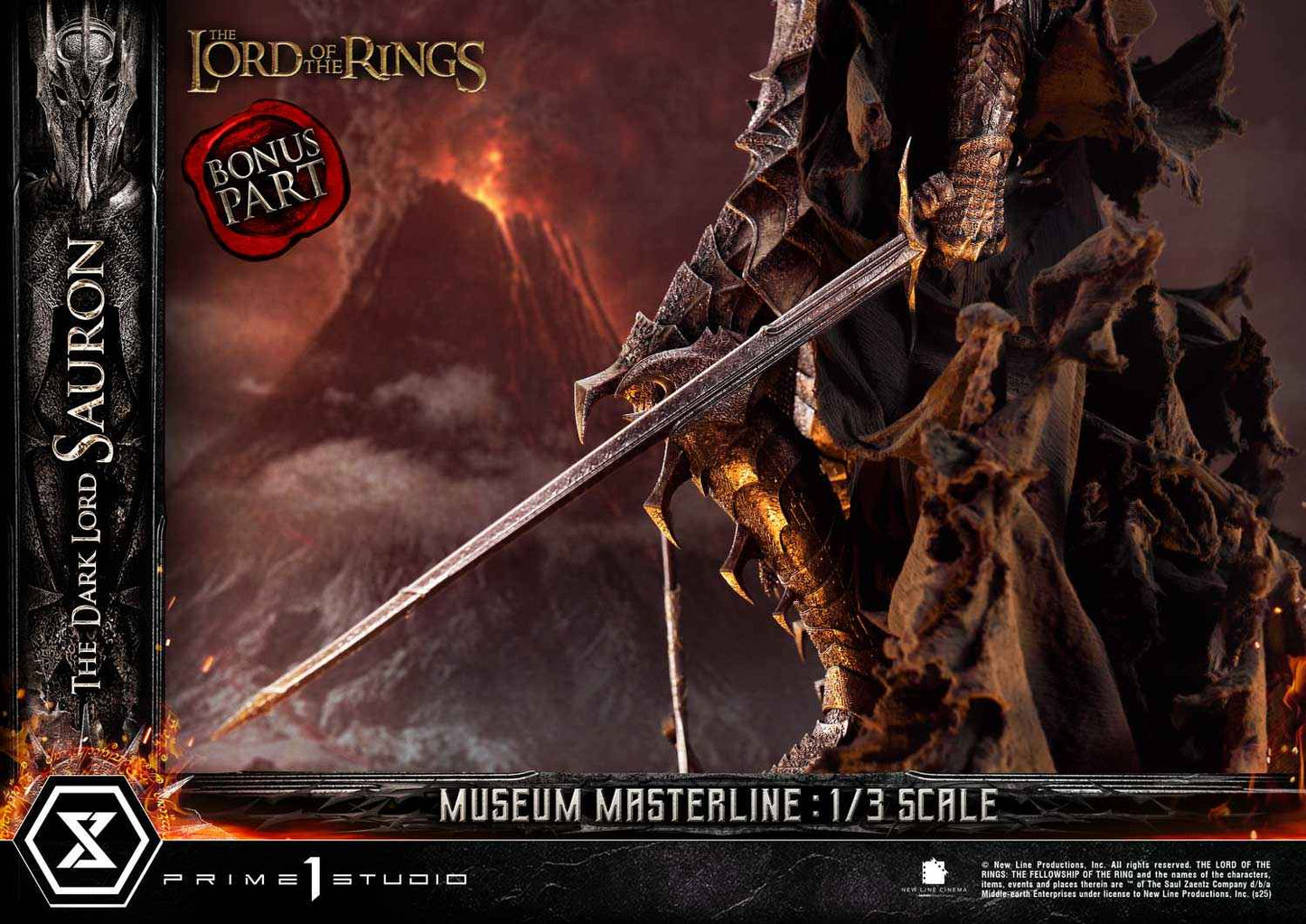 Lord of the Rings ~ Prime 1 Studio ~ The Dark Lord Sauron MMLOTR-01 MMLOTR-01S ~ Licensed Resin Statue - Santoryu Resins Collectors