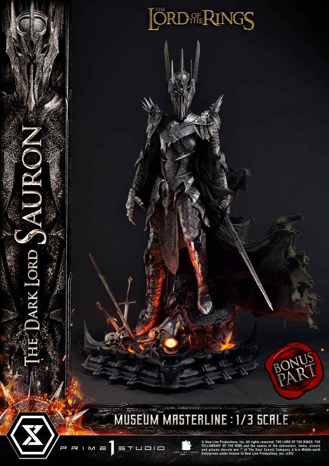 Lord of the Rings ~ Prime 1 Studio ~ The Dark Lord Sauron MMLOTR-01 MMLOTR-01S ~ Licensed Resin Statue - Santoryu Resins Collectors