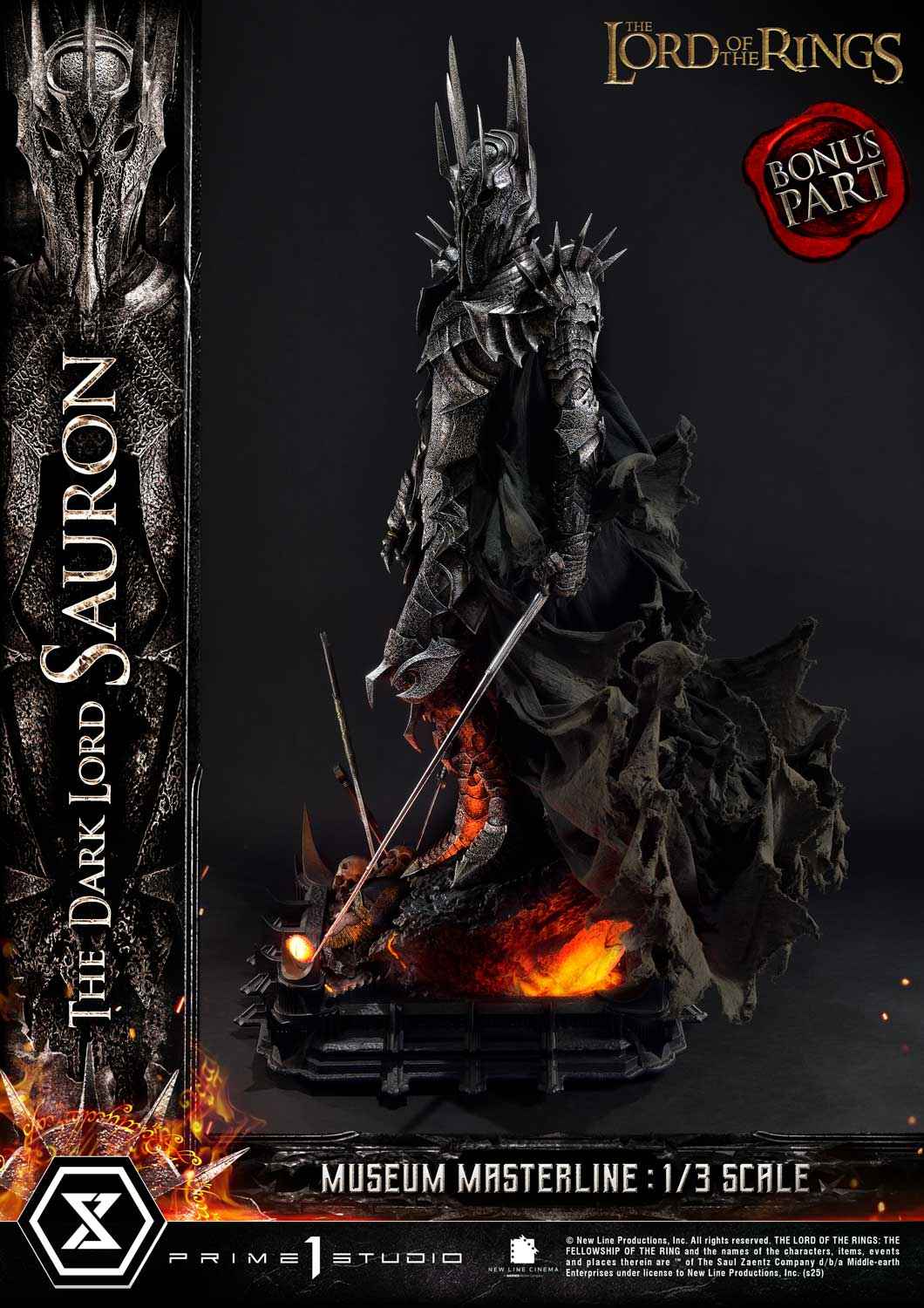 Lord of the Rings ~ Prime 1 Studio ~ The Dark Lord Sauron MMLOTR-01 MMLOTR-01S ~ Licensed Resin Statue - Santoryu Resins Collectors
