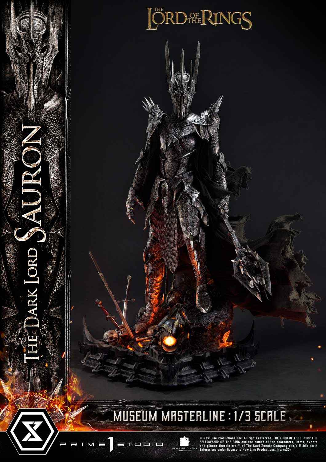 Lord of the Rings ~ Prime 1 Studio ~ The Dark Lord Sauron MMLOTR-01 MMLOTR-01S ~ Licensed Resin Statue - Santoryu Resins Collectors