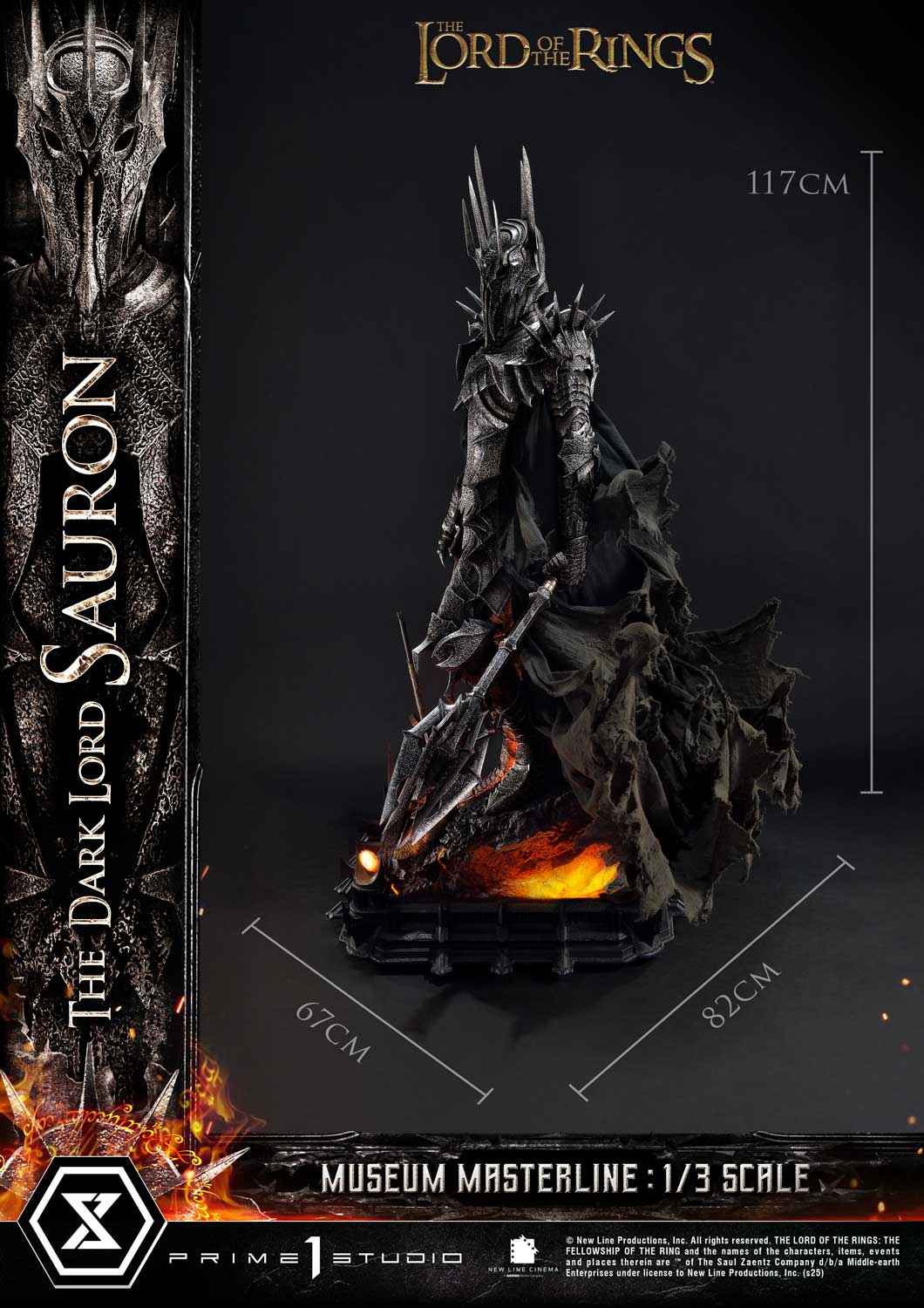 Lord of the Rings ~ Prime 1 Studio ~ The Dark Lord Sauron MMLOTR-01 MMLOTR-01S ~ Licensed Resin Statue - Santoryu Resins Collectors
