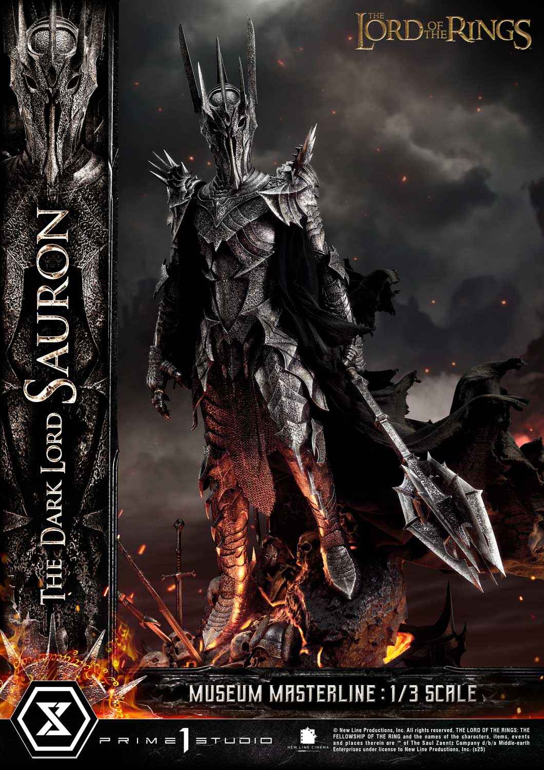 Lord of the Rings ~ Prime 1 Studio ~ The Dark Lord Sauron MMLOTR-01 MMLOTR-01S ~ Licensed Resin Statue - Santoryu Resins Collectors