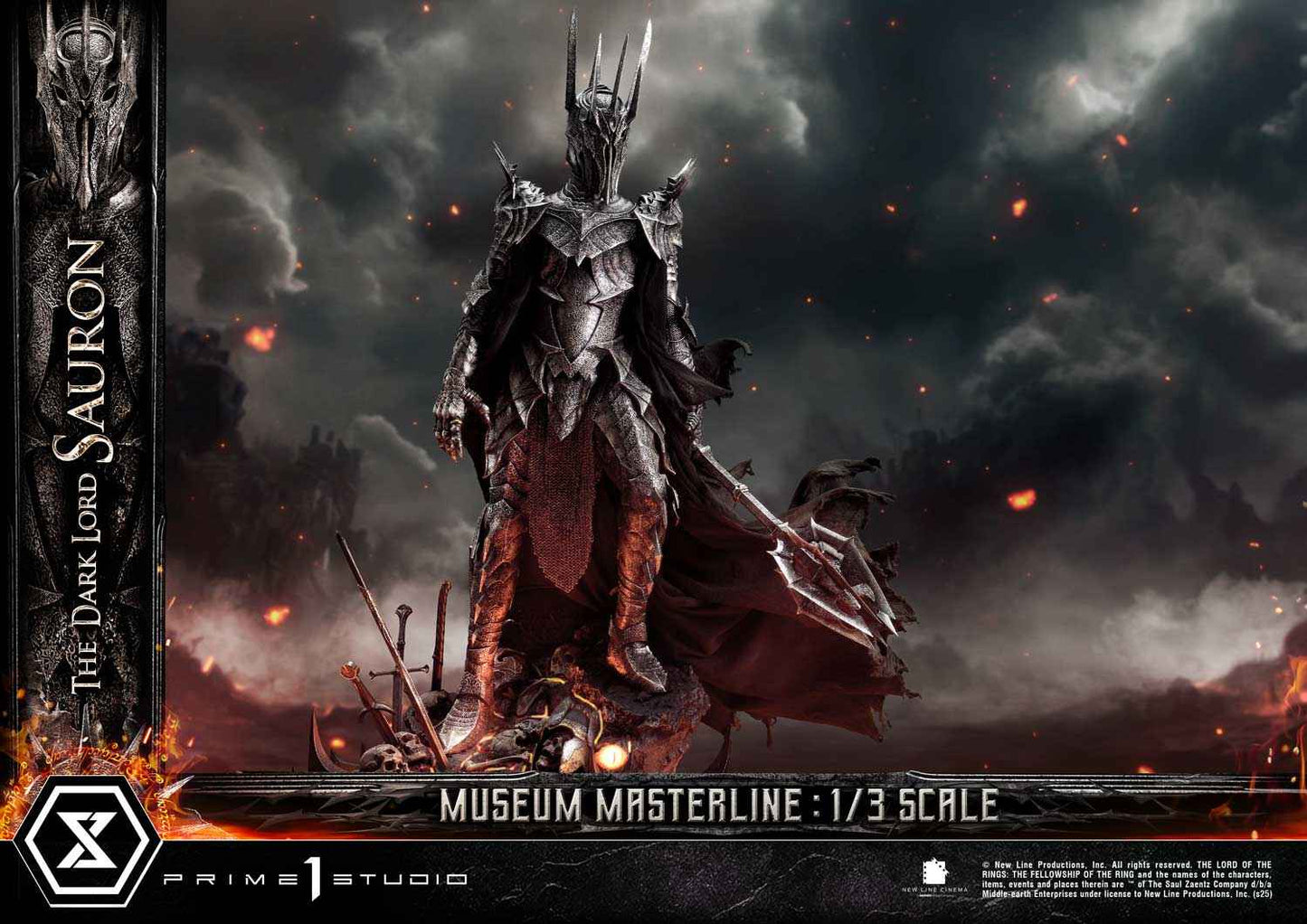 Lord of the Rings ~ Prime 1 Studio ~ The Dark Lord Sauron MMLOTR-01 MMLOTR-01S ~ Licensed Resin Statue - Santoryu Resins Collectors