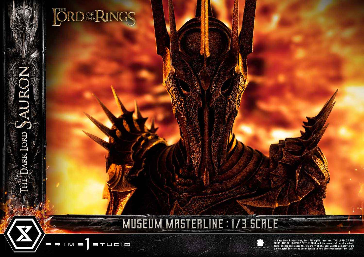 Lord of the Rings ~ Prime 1 Studio ~ The Dark Lord Sauron MMLOTR-01 MMLOTR-01S ~ Licensed Resin Statue - Santoryu Resins Collectors