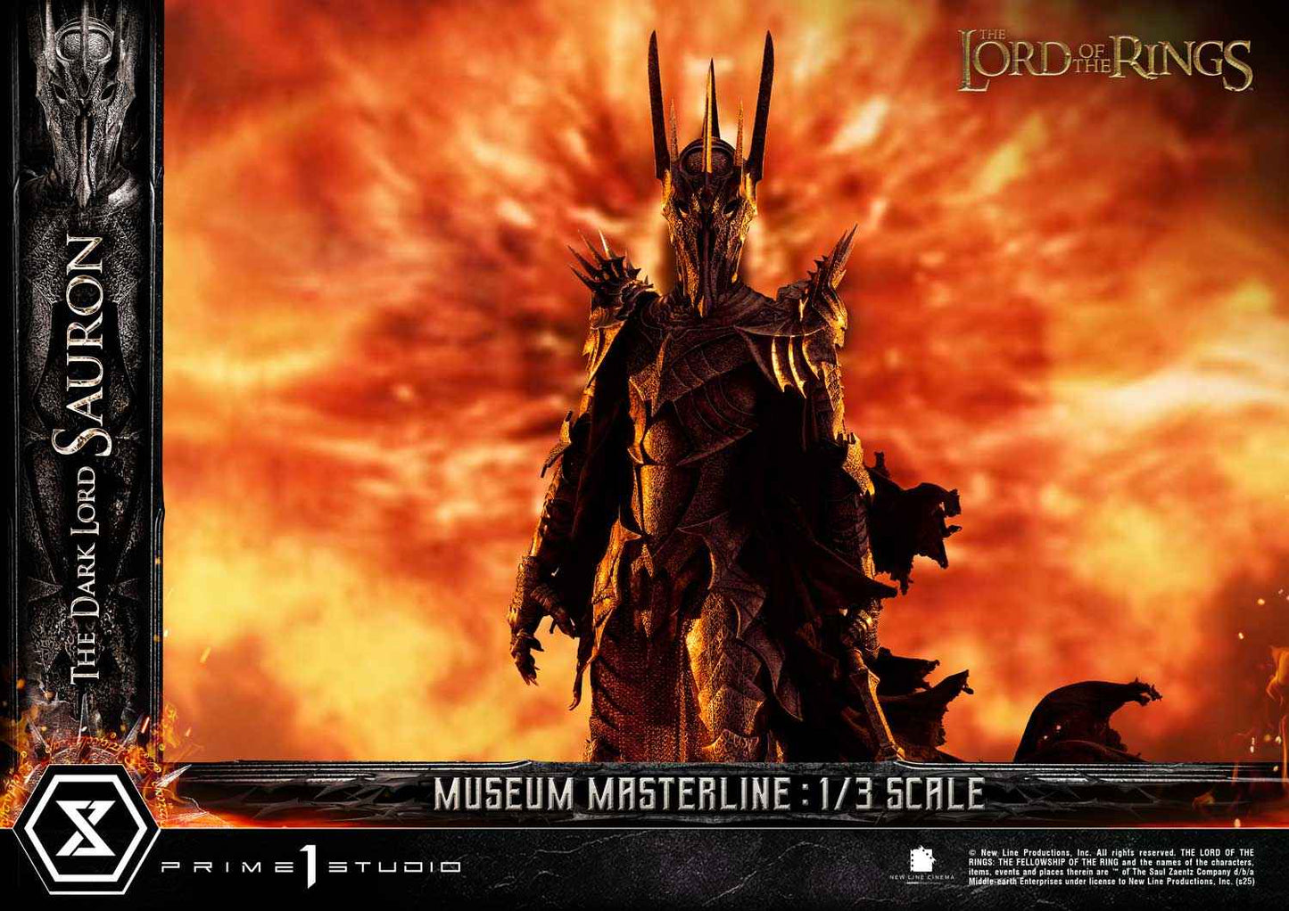 Lord of the Rings ~ Prime 1 Studio ~ The Dark Lord Sauron MMLOTR-01 MMLOTR-01S ~ Licensed Resin Statue - Santoryu Resins Collectors