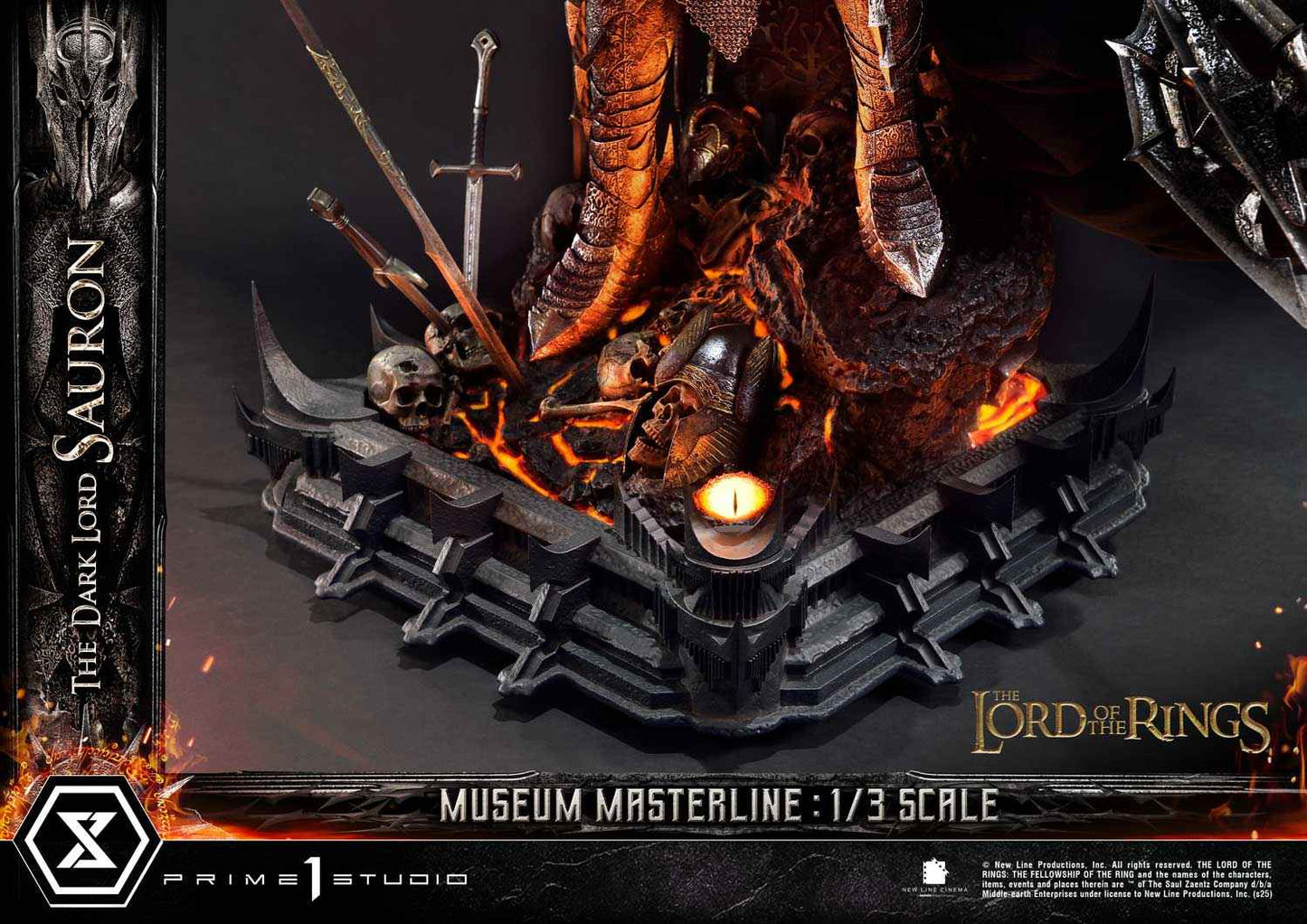 Lord of the Rings ~ Prime 1 Studio ~ The Dark Lord Sauron MMLOTR-01 MMLOTR-01S ~ Licensed Resin Statue - Santoryu Resins Collectors