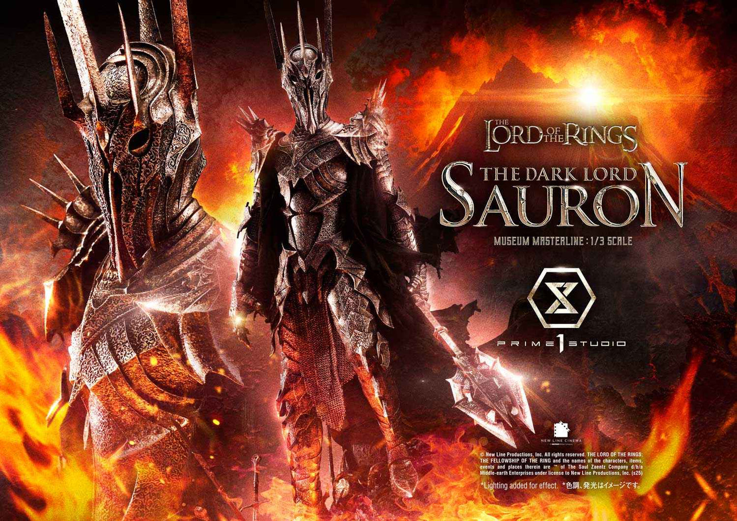 Lord of the Rings ~ Prime 1 Studio ~ The Dark Lord Sauron MMLOTR-01 MMLOTR-01S ~ Licensed Resin Statue - Santoryu Resins Collectors