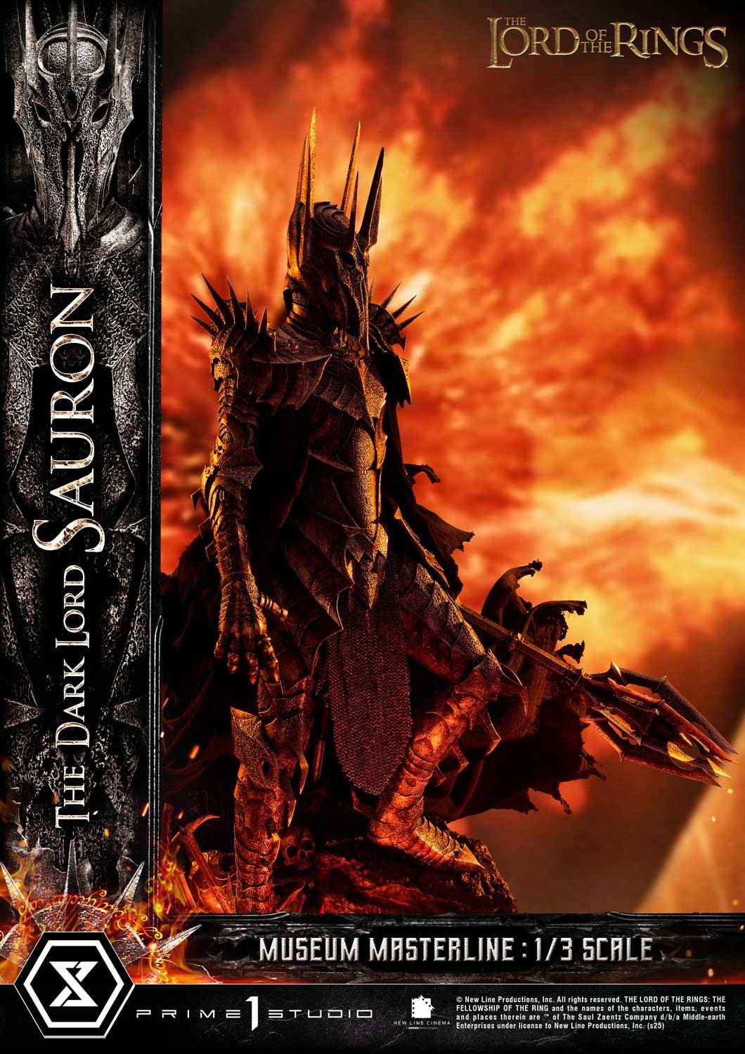 Lord of the Rings ~ Prime 1 Studio ~ The Dark Lord Sauron MMLOTR-01 MMLOTR-01S ~ Licensed Resin Statue - Santoryu Resins Collectors