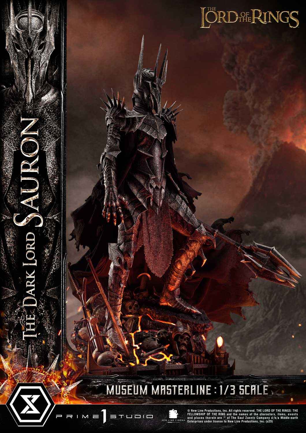Lord of the Rings ~ Prime 1 Studio ~ The Dark Lord Sauron MMLOTR-01 MMLOTR-01S ~ Licensed Resin Statue - Santoryu Resins Collectors