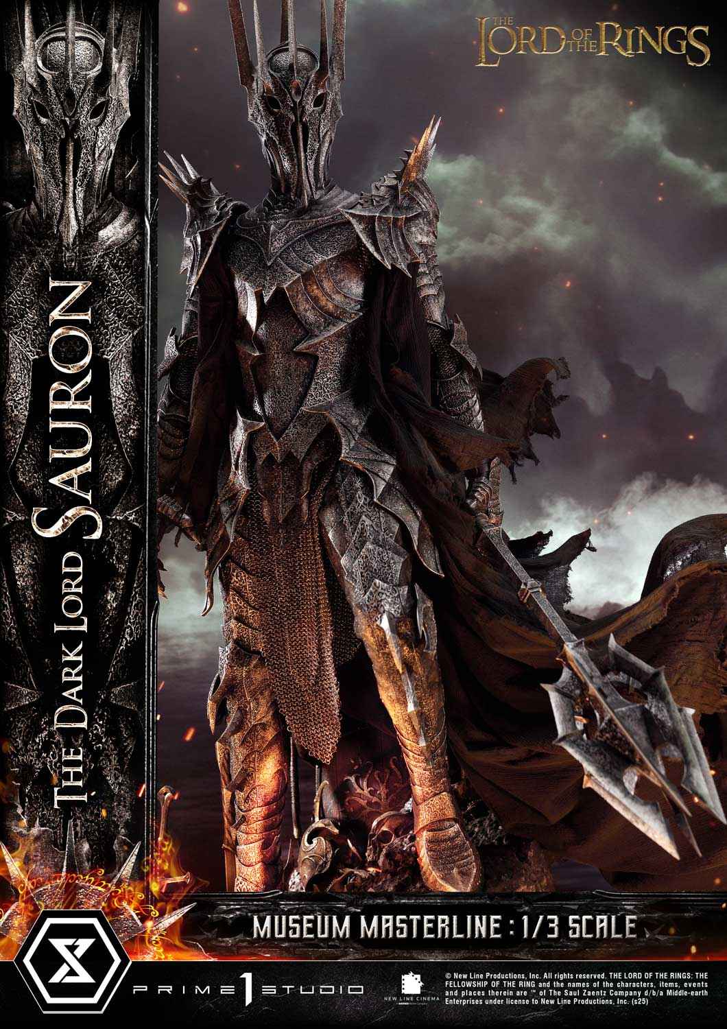 Lord of the Rings ~ Prime 1 Studio ~ The Dark Lord Sauron MMLOTR-01 MMLOTR-01S ~ Licensed Resin Statue - Santoryu Resins Collectors