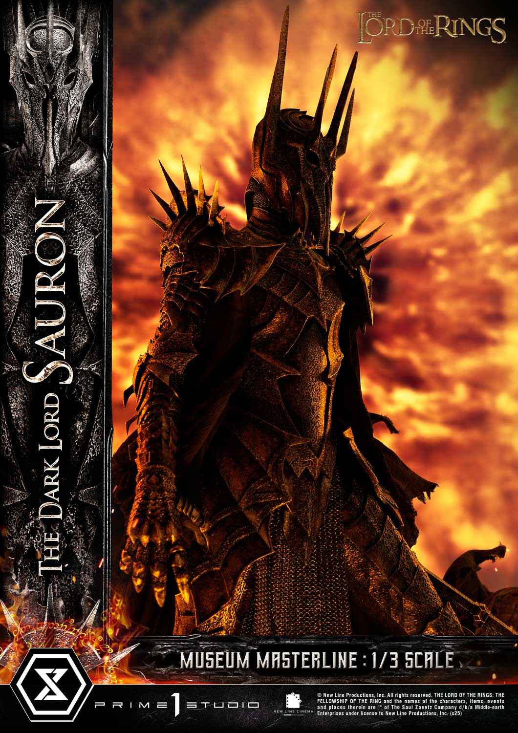 Lord of the Rings ~ Prime 1 Studio ~ The Dark Lord Sauron MMLOTR-01 MMLOTR-01S ~ Licensed Resin Statue - Santoryu Resins Collectors