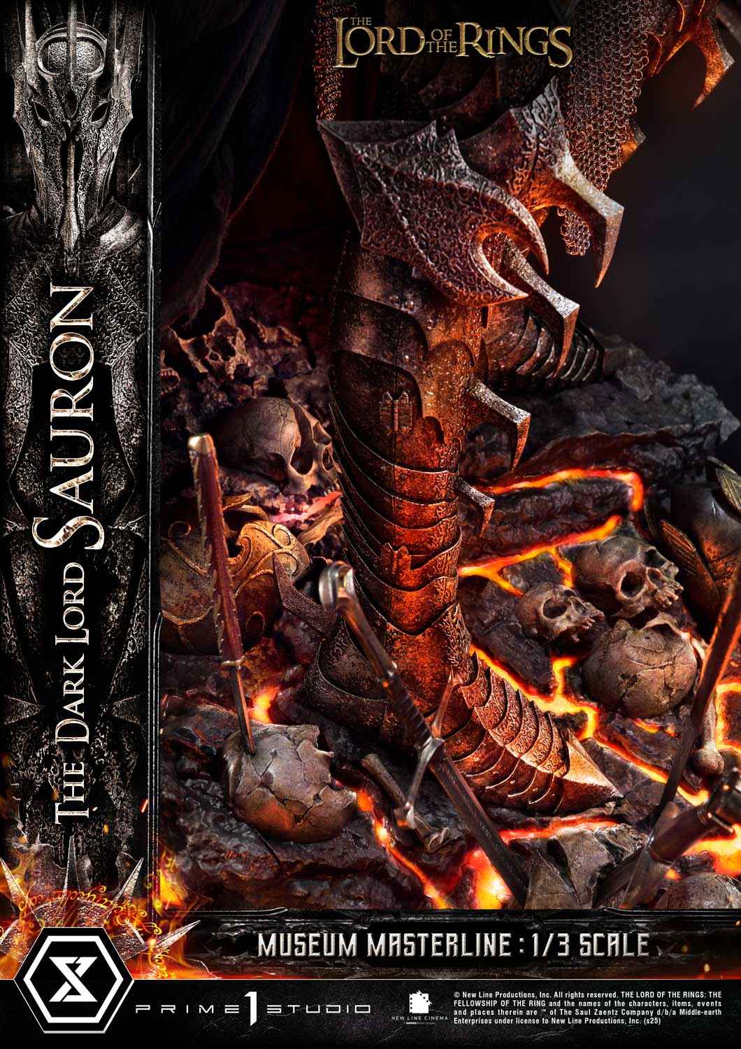 Lord of the Rings ~ Prime 1 Studio ~ The Dark Lord Sauron MMLOTR-01 MMLOTR-01S ~ Licensed Resin Statue - Santoryu Resins Collectors
