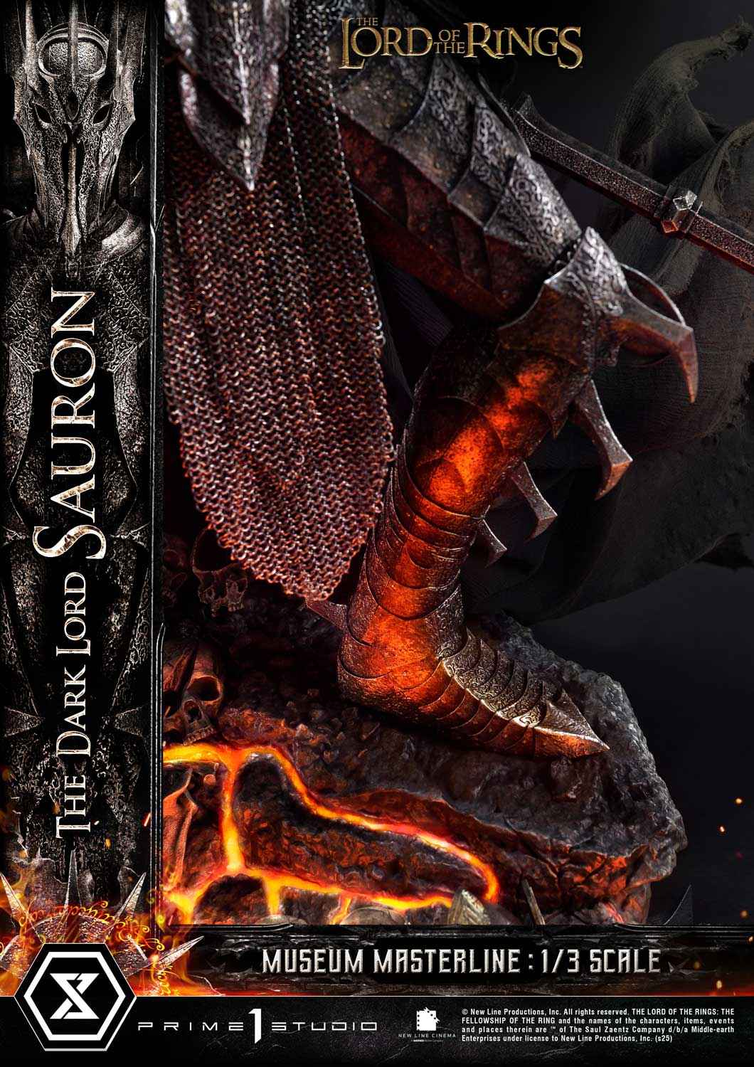 Lord of the Rings ~ Prime 1 Studio ~ The Dark Lord Sauron MMLOTR-01 MMLOTR-01S ~ Licensed Resin Statue - Santoryu Resins Collectors